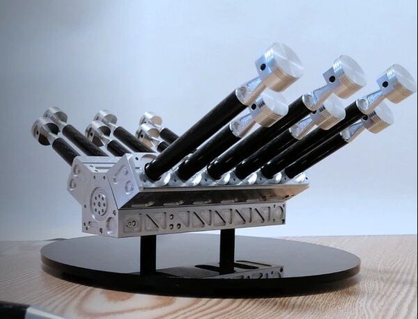 Engine-Inspired Desk Pen Sets