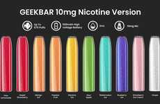 Disposable Low-Nicotine Vape Pens