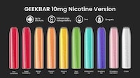 Disposable Low-Nicotine Vape Pens