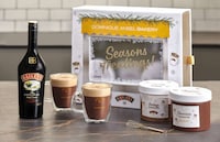 Liqueur-Flavored Hot Chocolate Kits