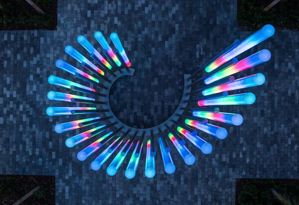 Interactive Light Sculptures