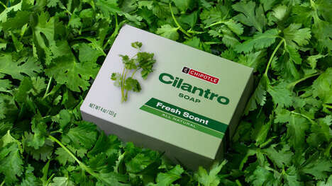 Viral Cilantro Soaps