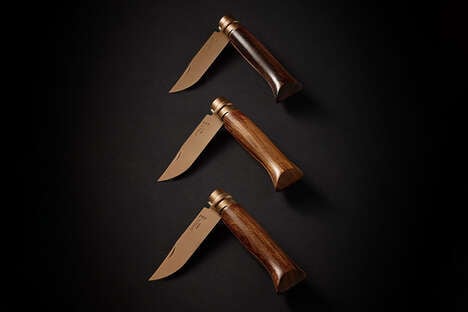 Semi-Fossilized Wood Hand Knives