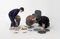 Overlapping Wooden Cat Furniture Image 5