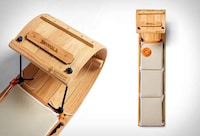 Old-Fashioned Americana Snow Sleds