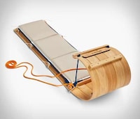 Old-Fashioned Americana Snow Sleds Image 2