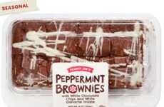 Festive Peppermint Brownies