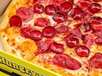 Dual Pepperoni Pizza Image 1