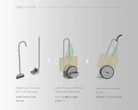 Waste-Collecting Recycle Trolleys Image 3