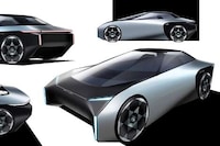 Panoramic Dragster Sports Cars Image 7