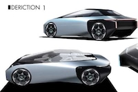 Panoramic Dragster Sports Cars Image 8