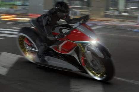Shapeshifting Superbike Concepts