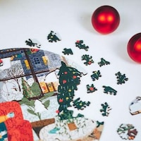 Wooden Holiday Puzzles Image 6
