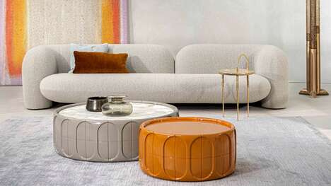 Cozy Curving Sofas