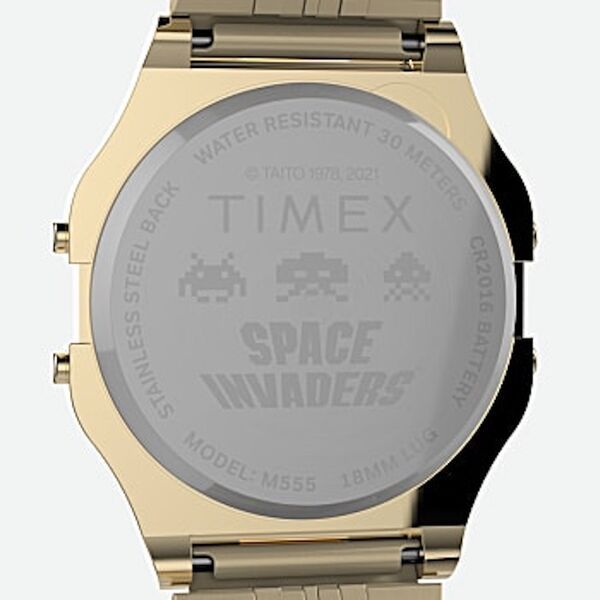 Retro Game-Inspired Watches : Space Invader and Timex