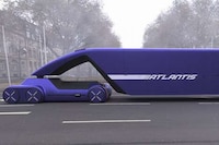 Autonomous Cabin-Free Shipping Trucks Image 2