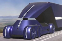 Autonomous Cabin-Free Shipping Trucks Image 3
