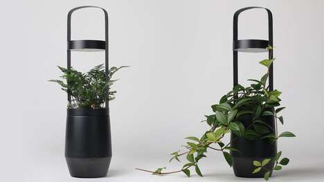 Basket-Inspired Smart Planters