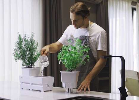 Growth-Accelerating Smart Gardens
