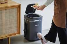 Waste-Masticating Composter Appliances