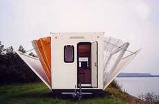 Expandable Accordion-Style Campers