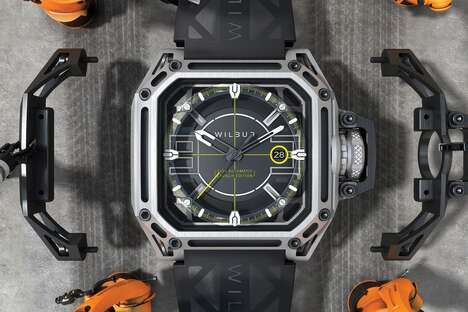 Motor-Inspired Exoskeletal Timepieces
