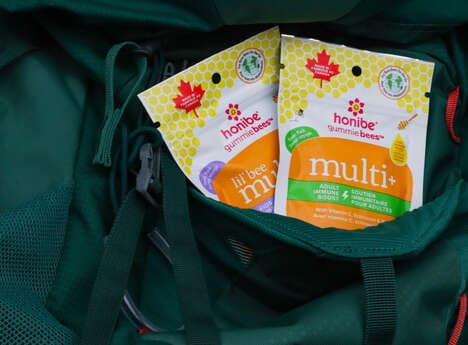 Portable Honey Gummy Vitamins