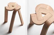 Interlocking Wooden Stools