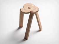 Interlocking Wooden Stools Image 3