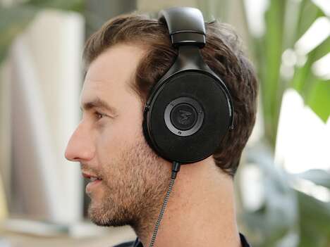 Full-Range Speaker-Inspired Headphones