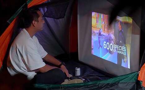 Ultra-Short Throw Projection Computers