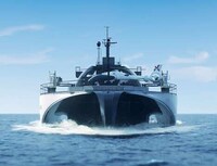 Battery-Packed Wind Farm Ships