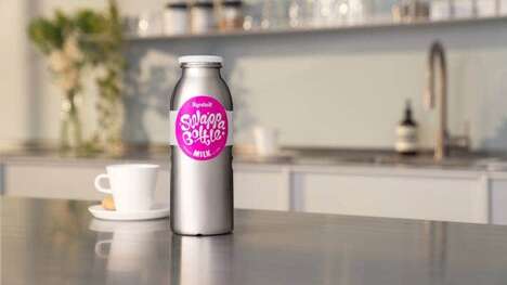Stainless Steel Milk Bottles