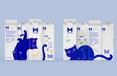 Adorable Cat Milk Cartons