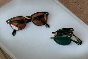 Foldable Vintage-Inspired Sunglasses