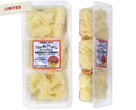 Rose-Shaped Swiss Cheeses