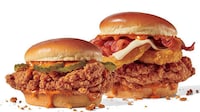 Mystery Sauce-Topped Sandwiches