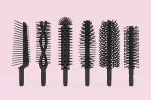 Bespoke 3D-Printed Makeup Brushes