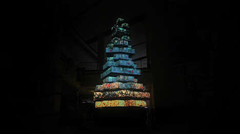 Carbon-Neutral LED Trees