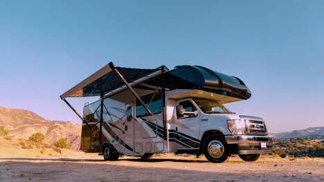 Energy-Harvesting Camper Awnings