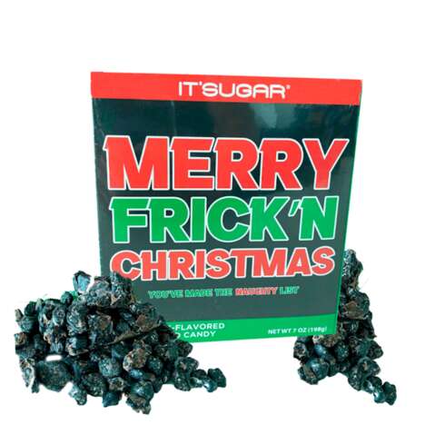 Coal-Shaped Candies