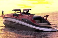 Sports Car-Inspired Luxury Superyachts Image 3