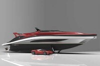 Sports Car-Inspired Luxury Superyachts Image 6
