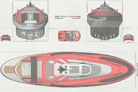 Sports Car-Inspired Luxury Superyachts Image 8