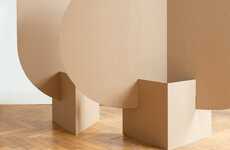 Flatpack Cardboard Room Dividers