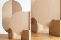Flatpack Cardboard Room Dividers Image 2