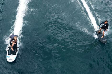 Powered Hyper-Speed Surfboards