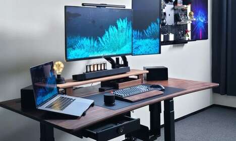 Wirelessly Adjustable Standing Desks