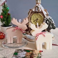Sculpted Holiday Candles Image 4