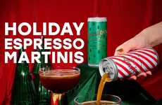 Canned Holiday Espresso Martinis
